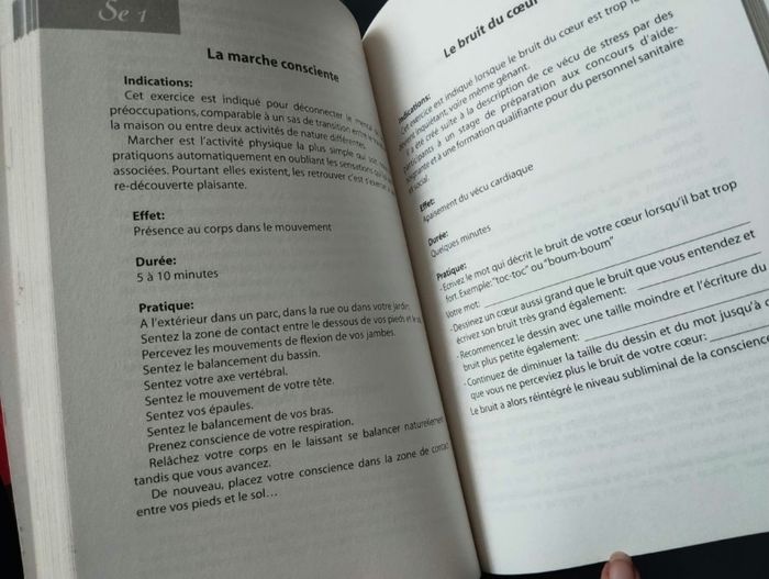 Lot de 2 livres relaxation, éveil corporel anti stress - photo numéro 7