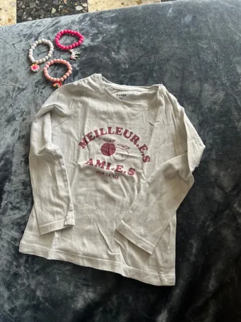 Tes shirt manche longue 3 ans fille