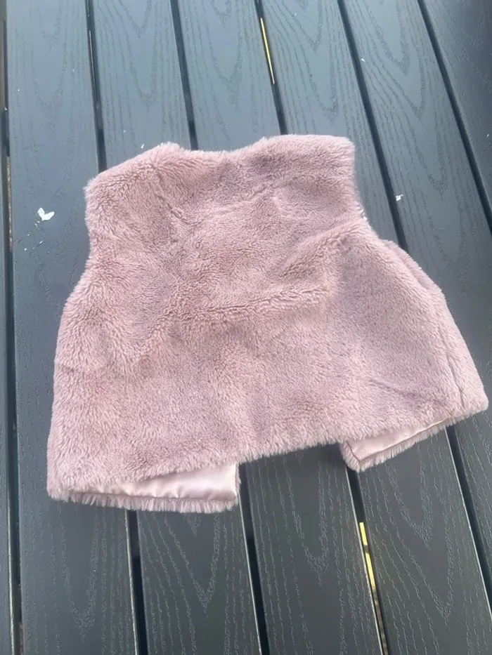 Gilet sans manche bébé fille - photo numéro 3