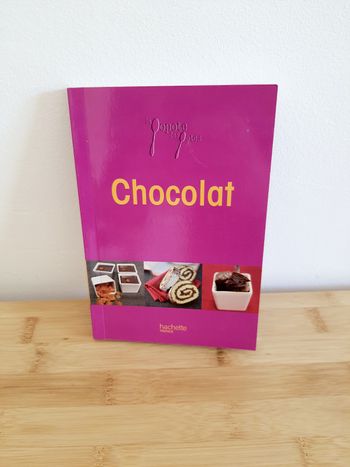 Livre recette Chocolat Hachette