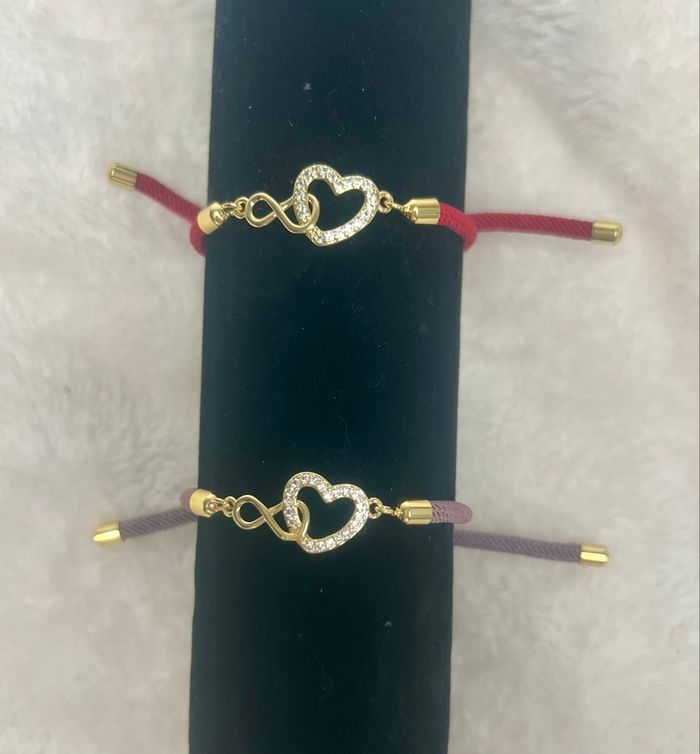 Bracelet femme - Cœur plaqué or 18K