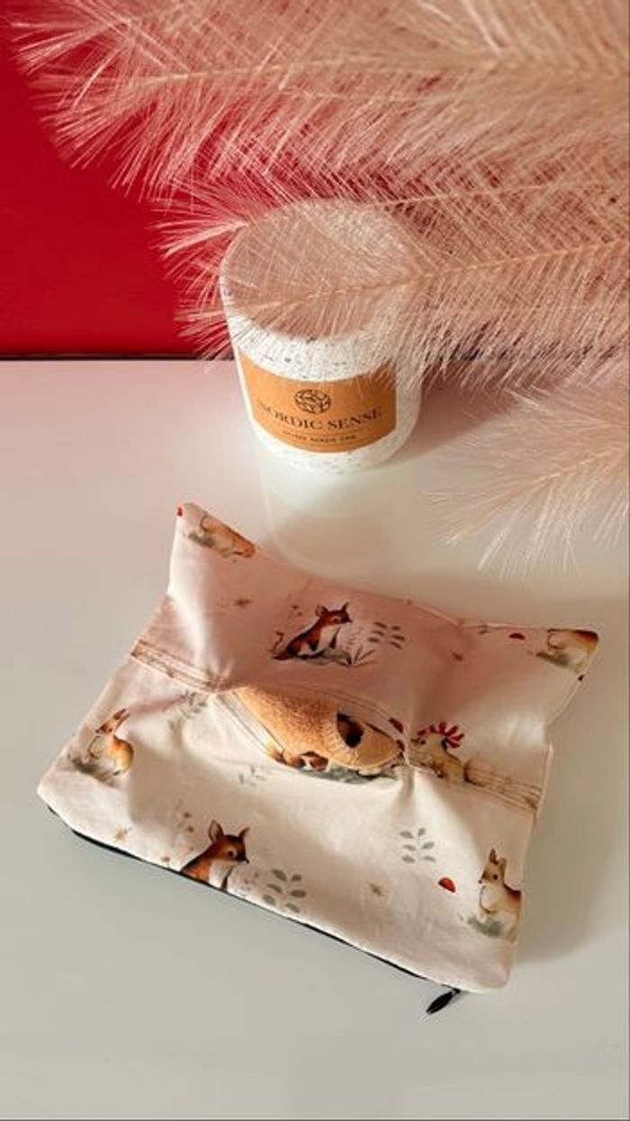 Pochette lingettes lavable - photo numéro 2