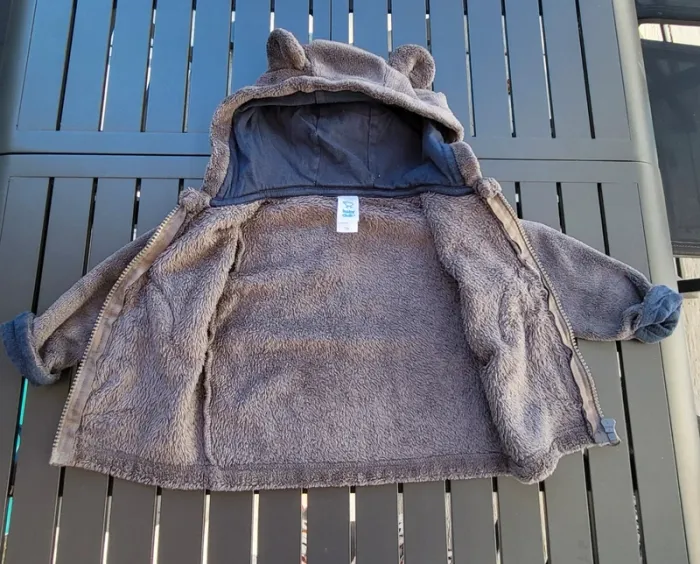 Gilet chaud ourson 12 mois - photo numéro 2