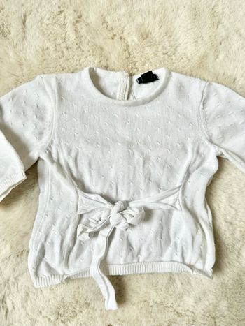 Pull Kiabi 6 mois blanc