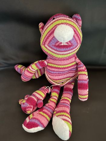 Doudou orchestra chat en laine