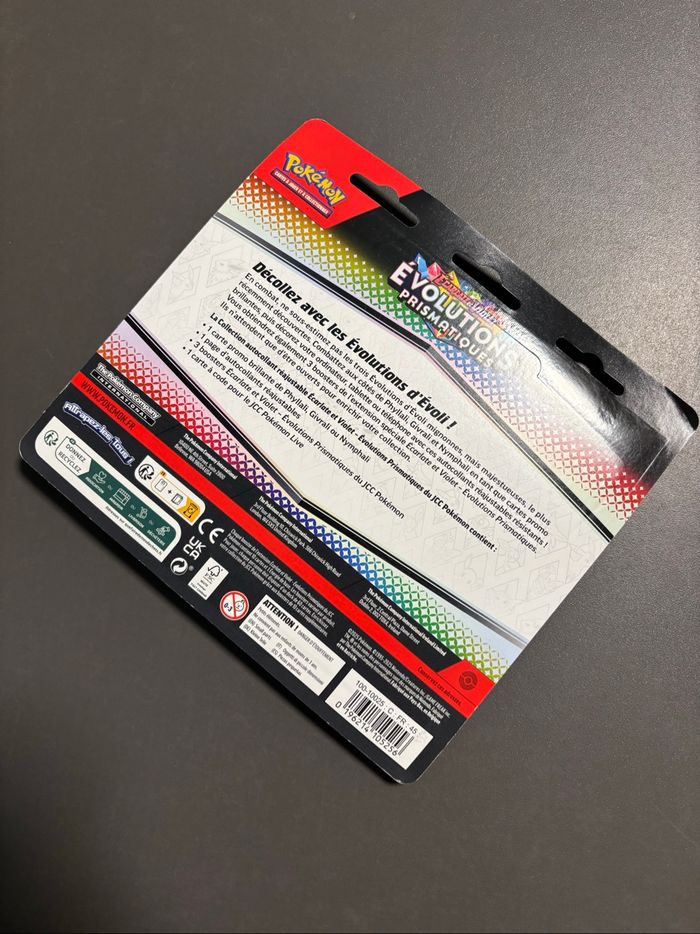 Tripack Pokémon Évolutions prismatiques NEUF - photo numéro 2