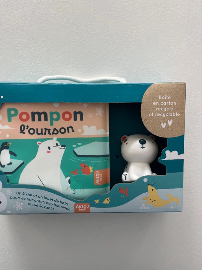 Livre de bain Pompon l’ourson Auzou - photo numéro 2