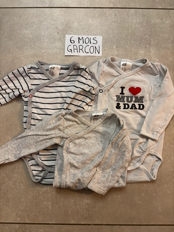 Lot body manches longues