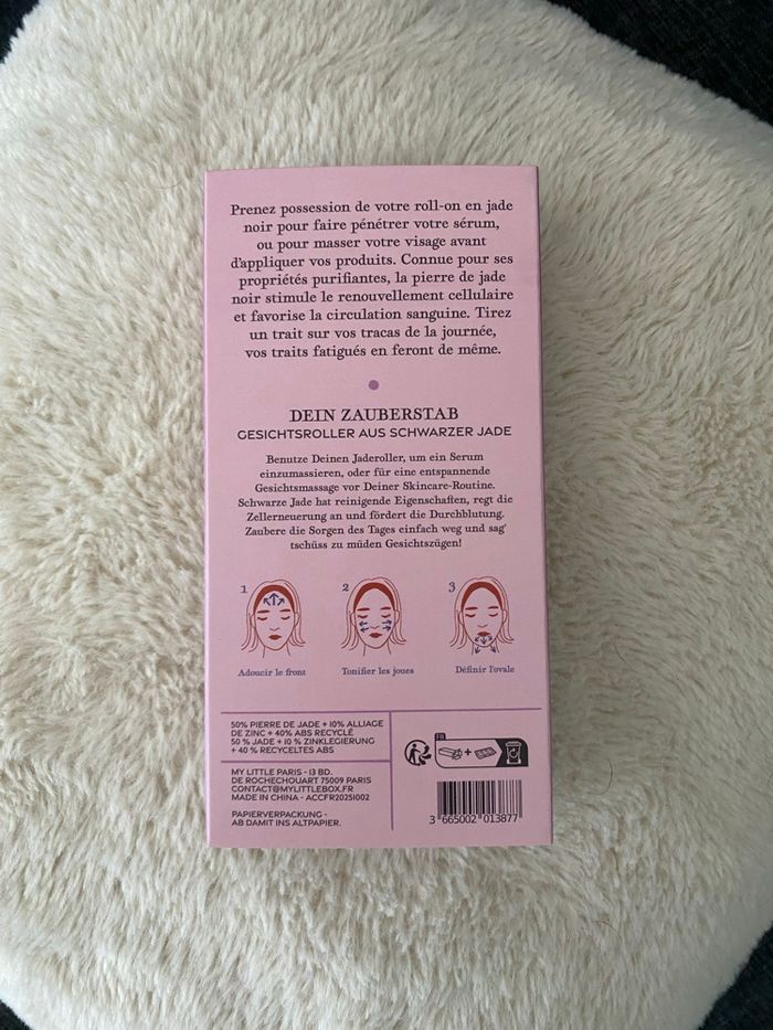 Roll-on en jade noir - photo numéro 3