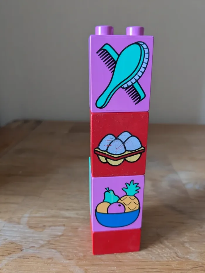 Lot de Légo duplo vintage 80's - photo numéro 3