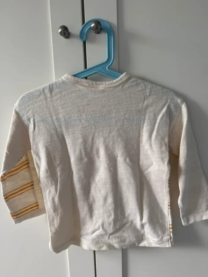 T-shirt manches longues Zara 2/4 ans 98 cm - photo numéro 2