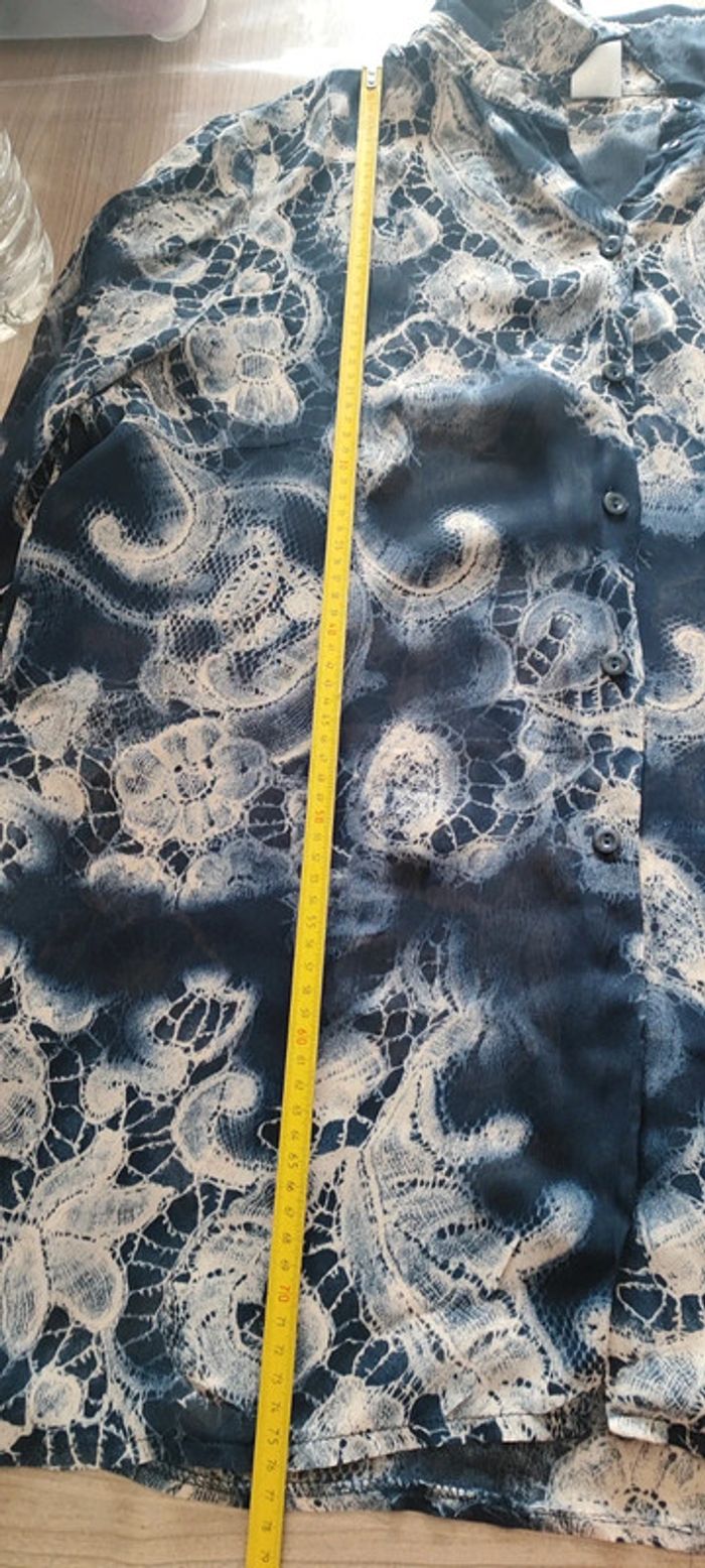 Chemisier fluide transparent en taille 48 - photo numéro 9