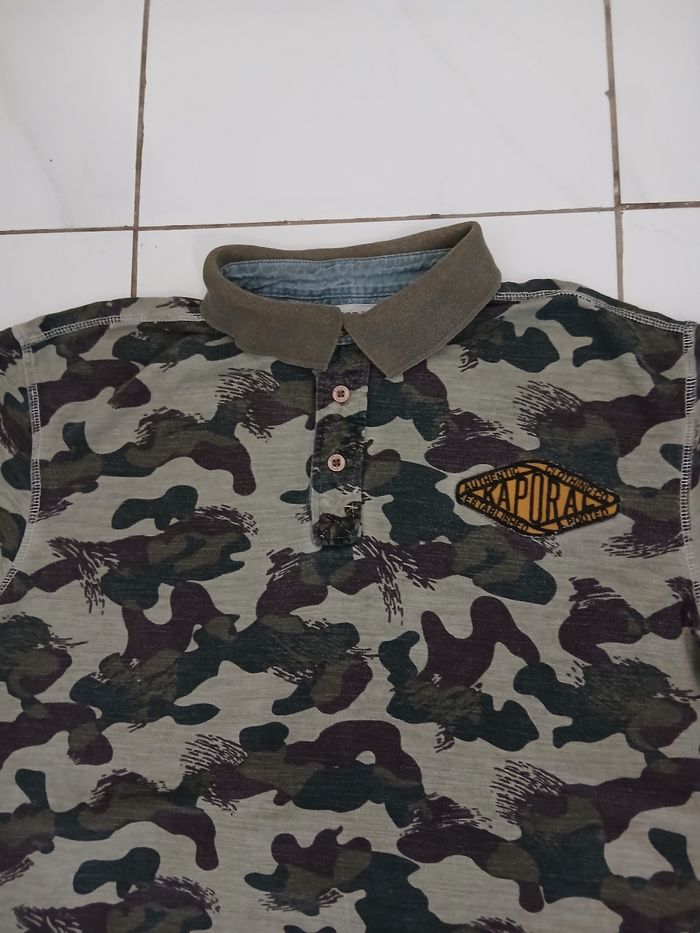 Polo homme taille L tres bonne etat marque kaporal - photo numéro 4