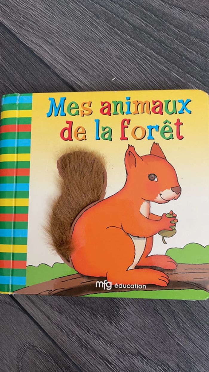 Livre enfant à toucher