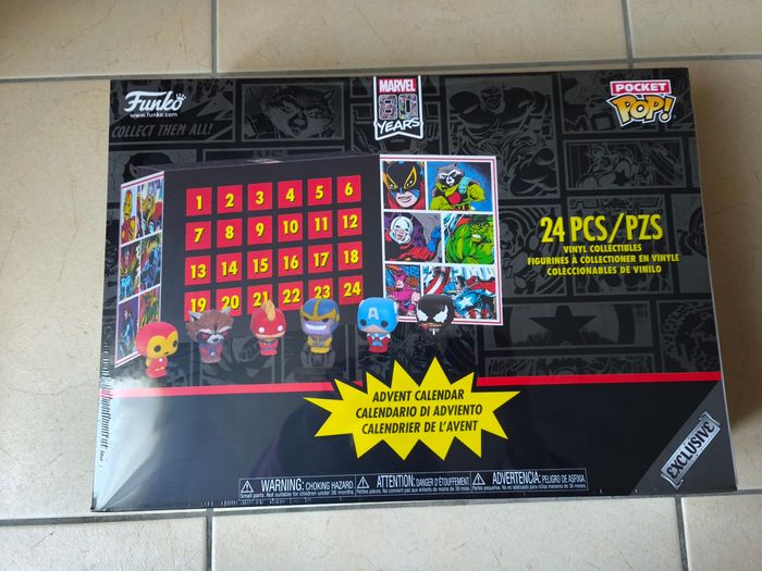 Calendrier de l'avent Funko Pop Marvel 80 years - photo numéro 2