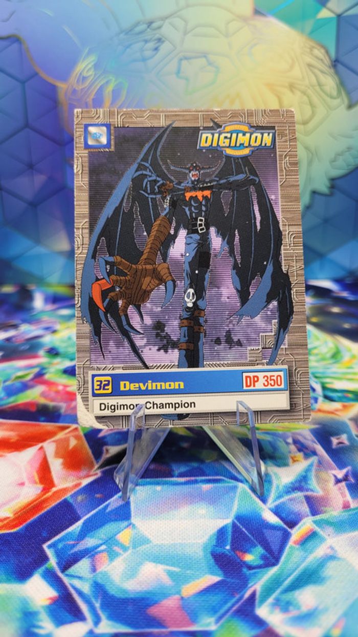 Carte Digimon Devimon 30/34 Édition Série TV