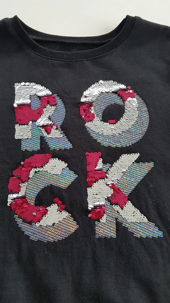 Sweat à sequins 158-164 14 ans - photo numéro 5