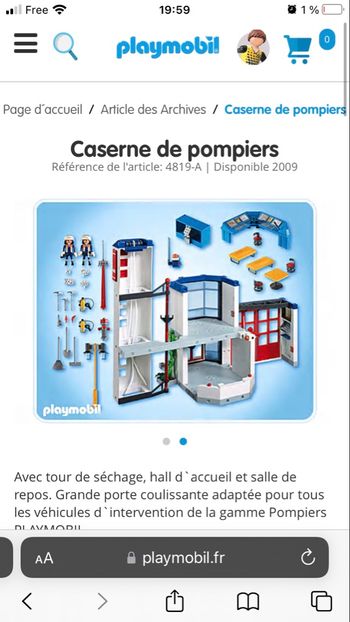 Caserne pompier