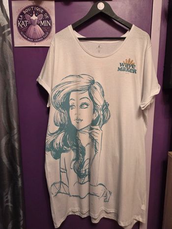 Tee-shirt long La petite sirène T52 Disney
