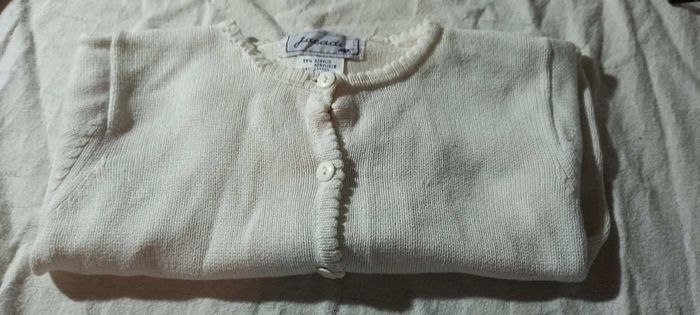 gilet blanc Jacadi - photo numéro 2
