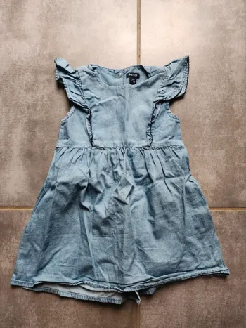 Robe 18 mois denim souple