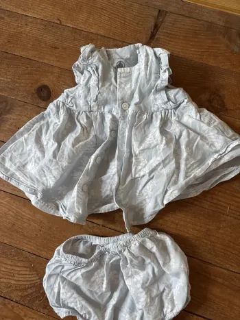 Ensemble Petit Bateau fleurie