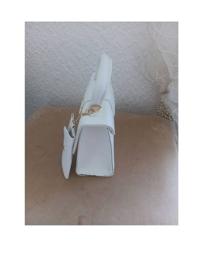 Sac à main femmes tendance populaires forme carré blanc - photo numéro 6