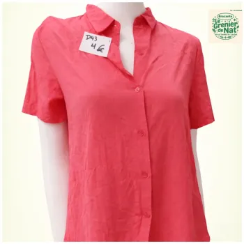 Chemise rose taille 44