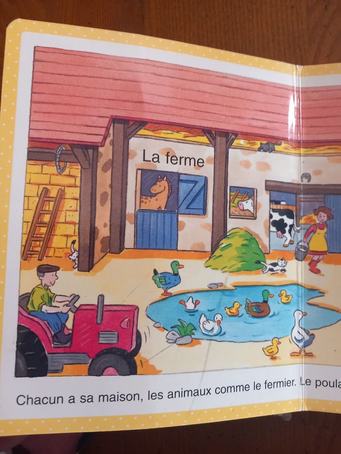 Livre l'imagerie des tout petits la ferme - photo numéro 4