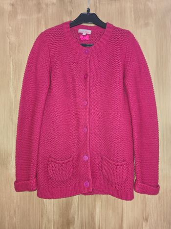 Gilet Lisa rose 12 ans