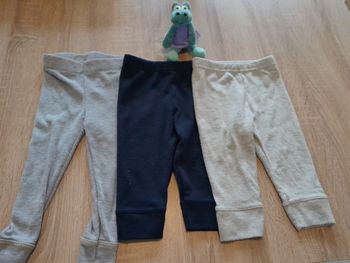 3 pantalons thermiques 12-18 mois