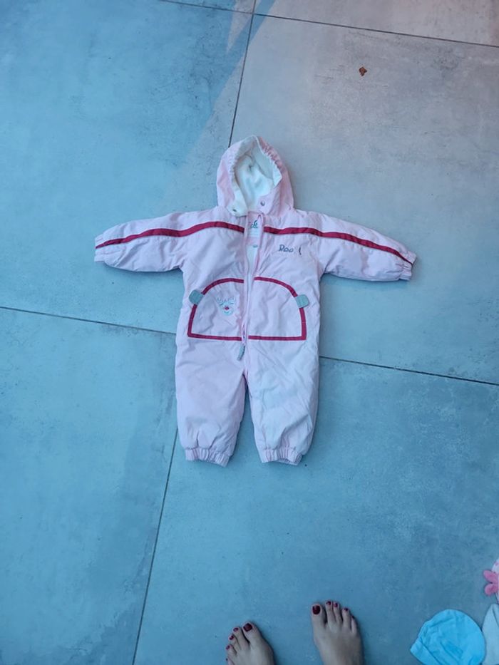 Pochette gigoteuse rose très chaude rose bébé 9 12 mois fille