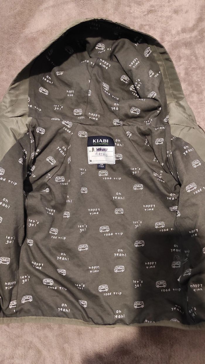 Parka Kaki 24 mois KIABI - photo numéro 2