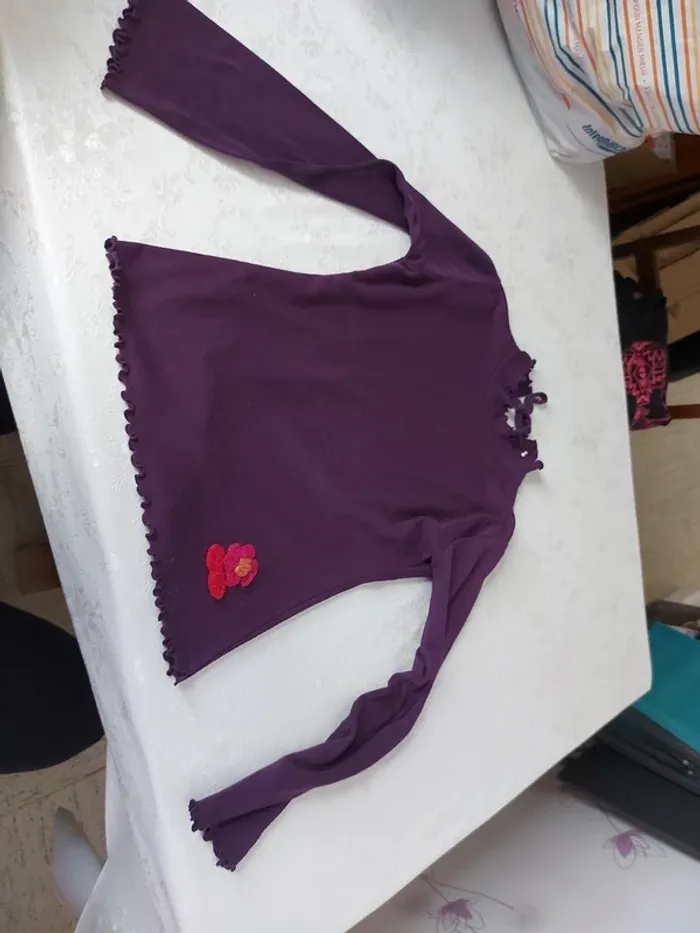 Haut manches longues fille