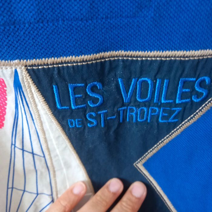 Polo bleu Kappa voiles St-Tropez 2017 XXL - photo numéro 4