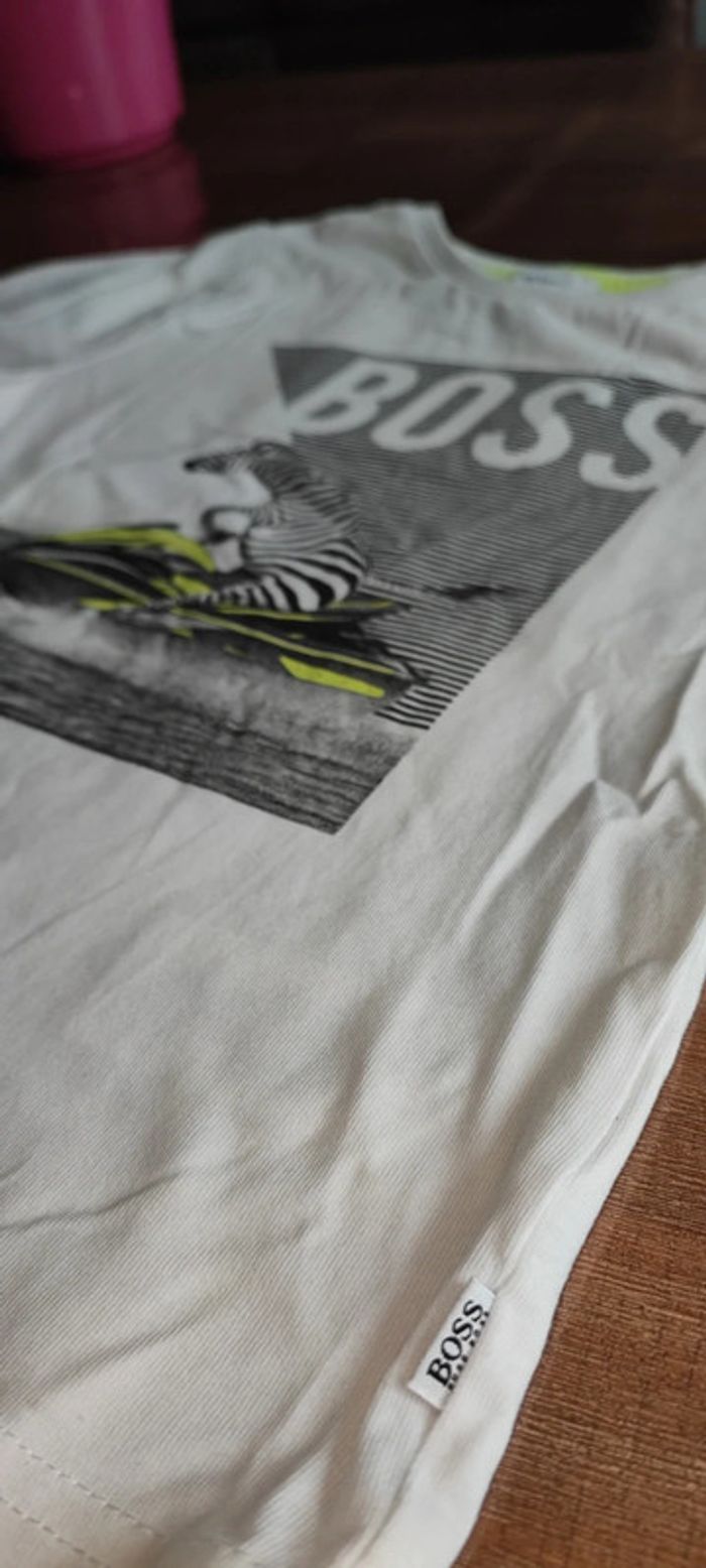 Tee-shirt blanc 4 ans - photo numéro 2