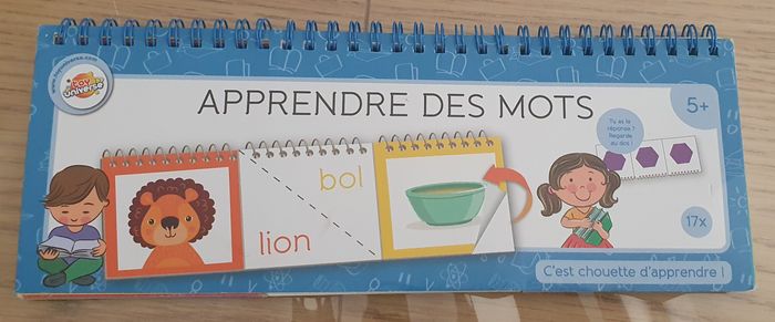 Jeu éducatif apprendre des mots