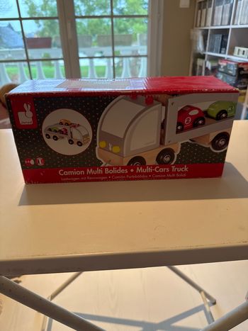 Janod camion bois Multi bolide