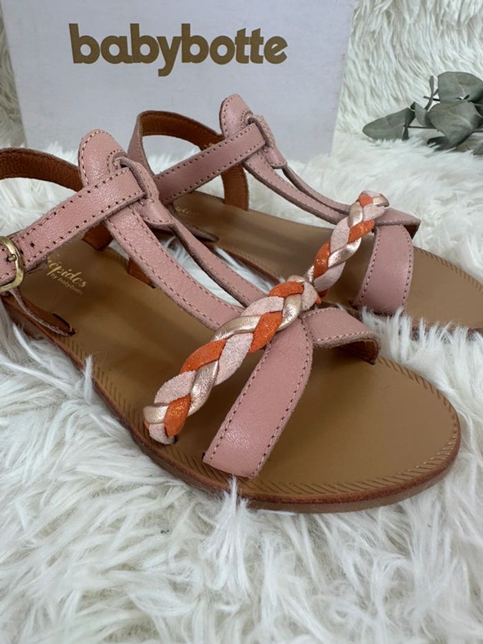 Paire de sandales rose Babybotte taille 31 - photo numéro 3