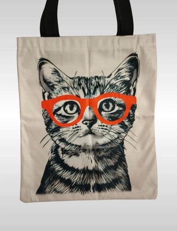 Tote bag sac cabas Chat