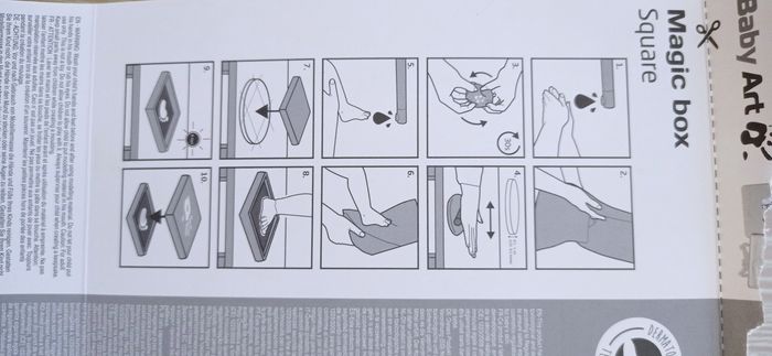 Kit empreintes bebé Baby Art - photo numéro 4