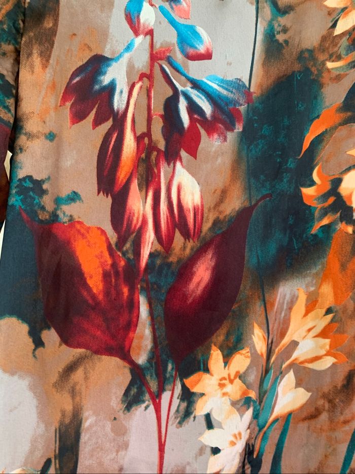 Robe multicolore