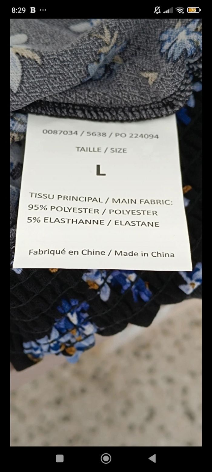 Blouse manche 3/4 - photo numéro 2