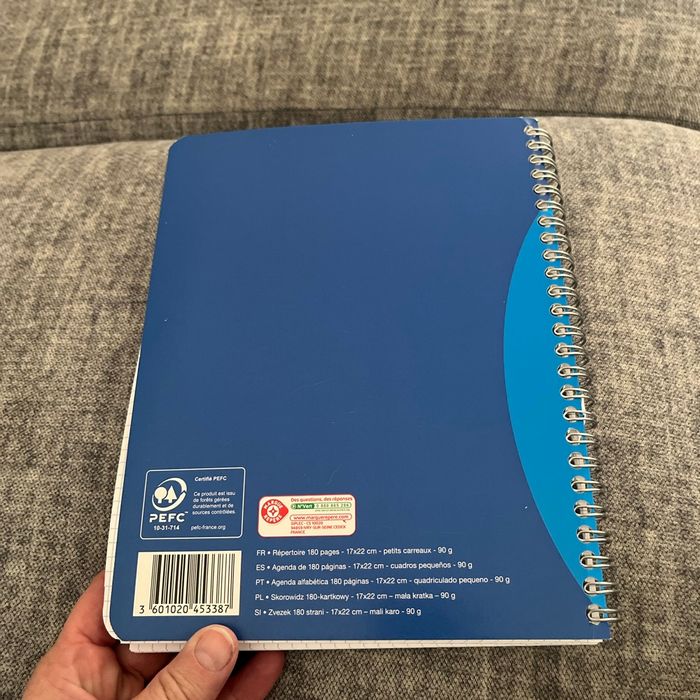 Répertoire 180 pages neuf - photo numéro 2
