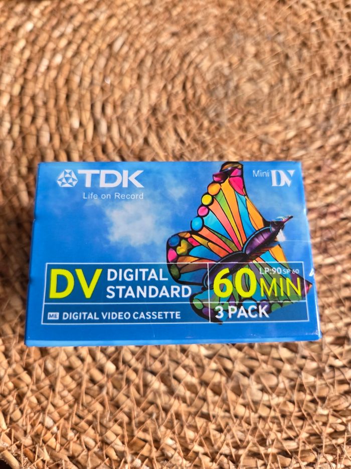 Lot 3 cassette verge Tdk