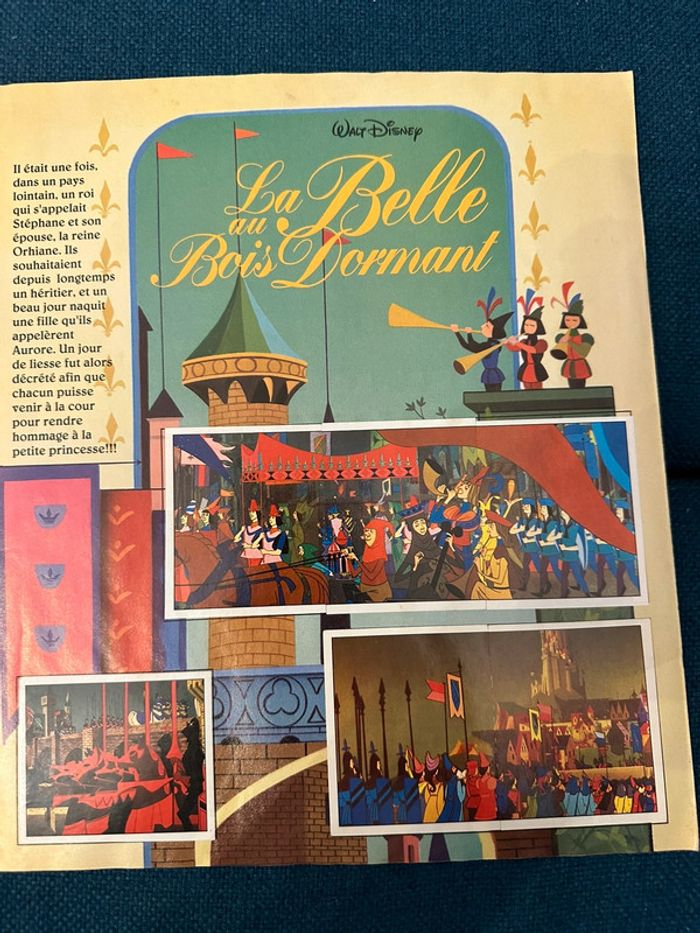 Album livre Panini complet stickers autocollants Disney La belle au bois dormant - photo numéro 4