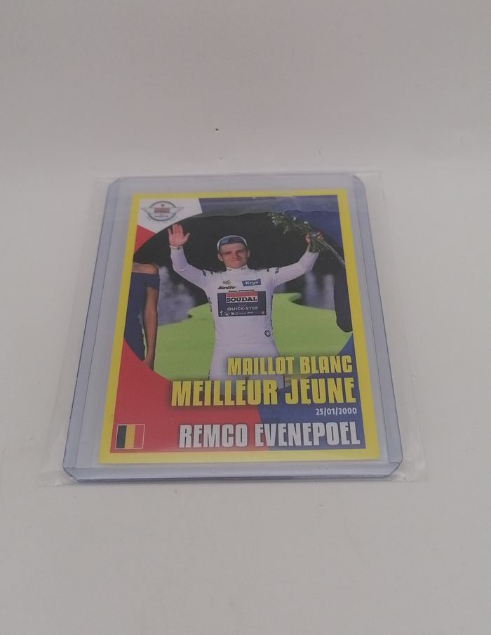 Panini sticker Tour de France 2024 n° T25 Remco Evenepoel.