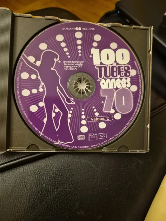 coffret de 5 CD  - 100 tubes des années 70 - photo numéro 7