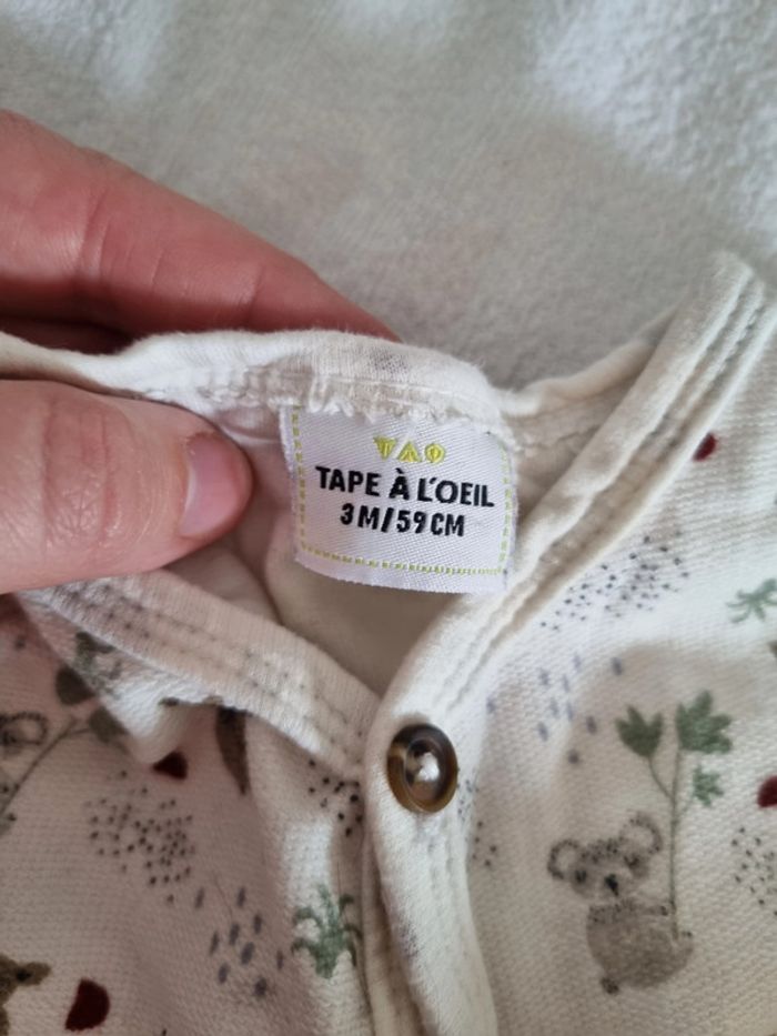 Barboteuse bébé été - photo numéro 2