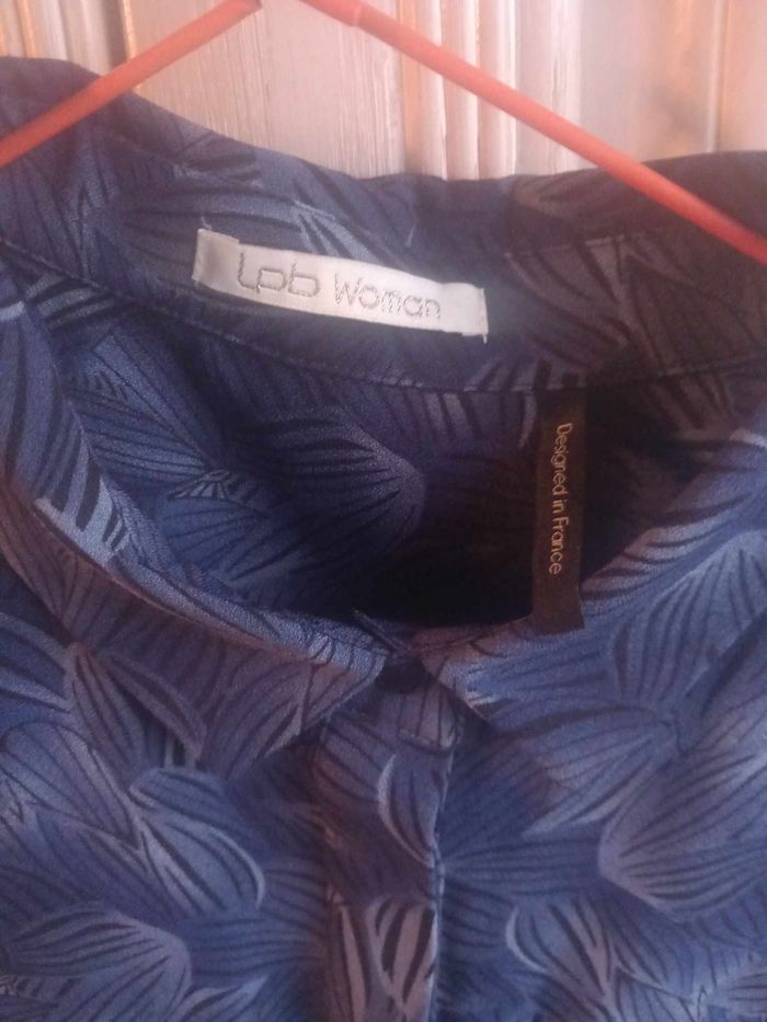 Chemisier avec manches bouffantes taille L - photo numéro 4